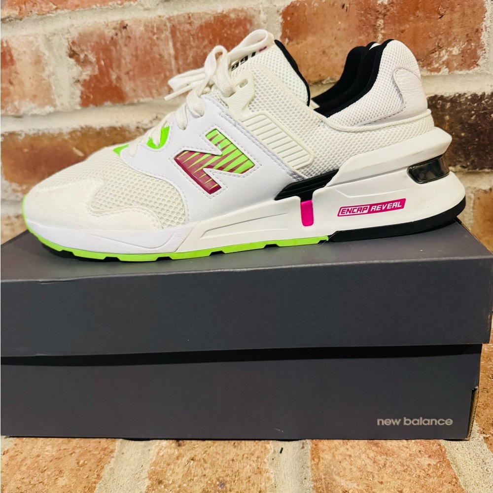 New Balance 997S Kawhi Berry Lime